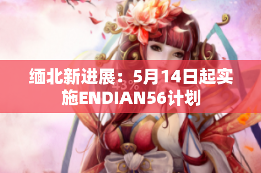 缅北新进展：5月14日起实施ENDIAN56计划