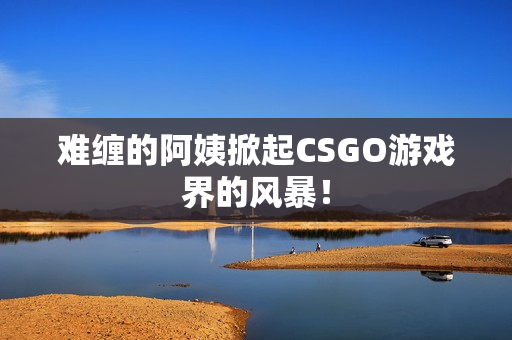 难缠的阿姨掀起CSGO游戏界的风暴！