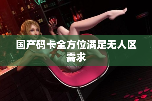 国产码卡全方位满足无人区需求