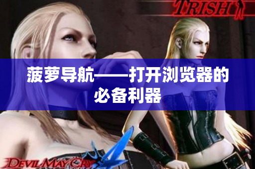 菠萝导航——打开浏览器的必备利器