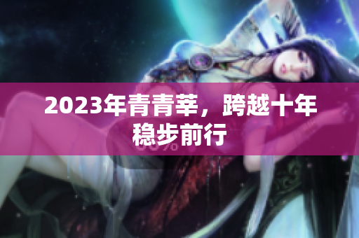 2023年青青莘，跨越十年稳步前行