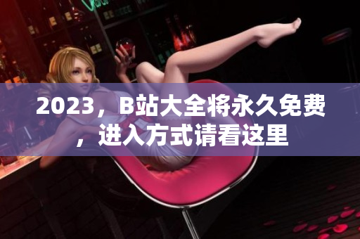 2023，B站大全将永久免费，进入方式请看这里
