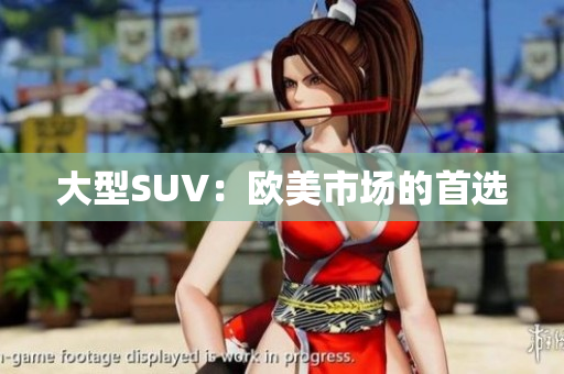 大型SUV：欧美市场的首选