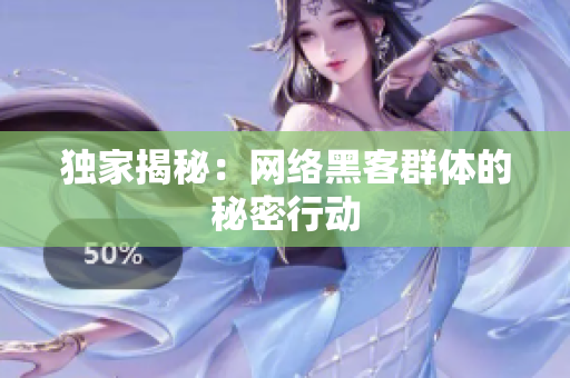 独家揭秘：网络黑客群体的秘密行动
