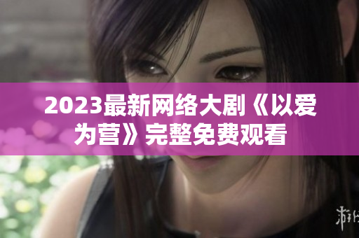 2023最新网络大剧《以爱为营》完整免费观看
