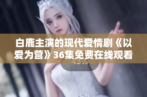 白鹿主演的现代爱情剧《以爱为营》36集免费在线观看