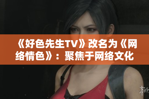 《好色先生TV》改名为《网络情色》：聚焦于网络文化的情感方向