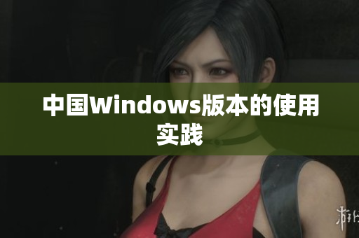 中国Windows版本的使用实践