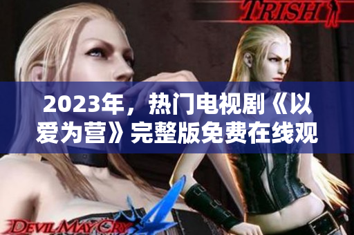 2023年，热门电视剧《以爱为营》完整版免费在线观看