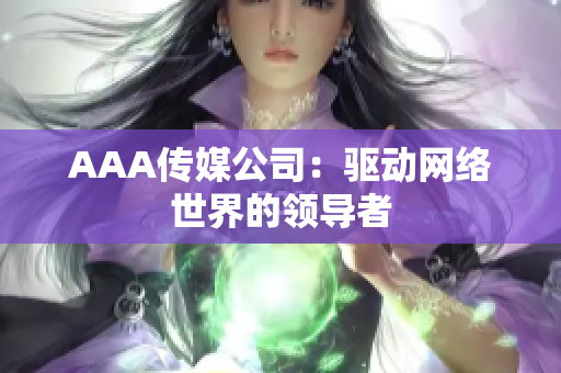 AAA传媒公司：驱动网络世界的领导者