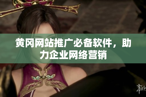 黄冈网站推广必备软件，助力企业网络营销