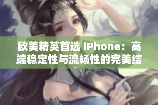 欧美精英首选 iPhone：高端稳定性与流畅性的完美结合