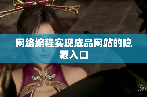 网络编程实现成品网站的隐藏入口