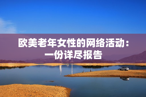 欧美老年女性的网络活动：一份详尽报告