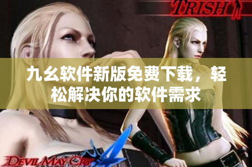 九幺软件新版免费下载，轻松解决你的软件需求
