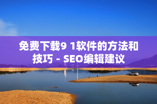 免费下载9 1软件的方法和技巧 - SEO编辑建议