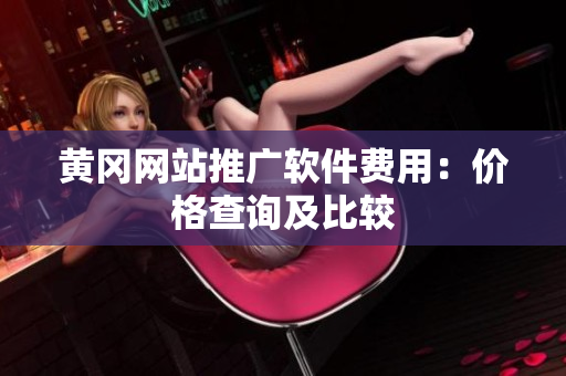黄冈网站推广软件费用：价格查询及比较