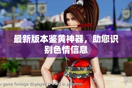 最新版本鉴黄神器，助您识别色情信息