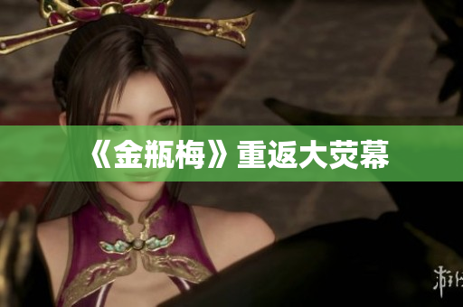 《金瓶梅》重返大荧幕