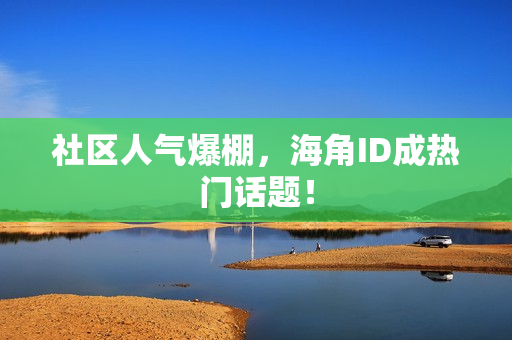 社区人气爆棚，海角ID成热门话题！