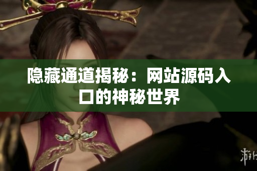 隐藏通道揭秘：网站源码入口的神秘世界