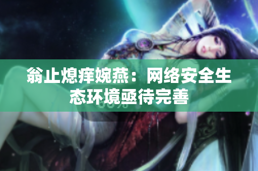 翁止熄痒婉燕：网络安全生态环境亟待完善