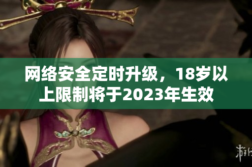 网络安全定时升级，18岁以上限制将于2023年生效