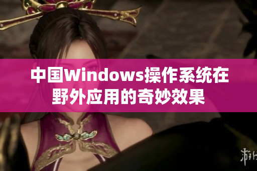 中国Windows操作系统在野外应用的奇妙效果
