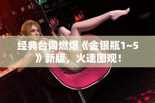 经典台词燃爆《金银瓶1~5》新版，火速围观！