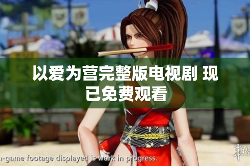 以爱为营完整版电视剧 现已免费观看