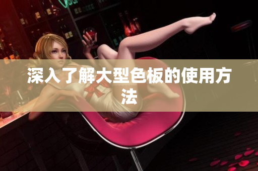 深入了解大型色板的使用方法