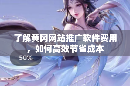 了解黄冈网站推广软件费用，如何高效节省成本