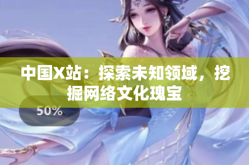 中国X站：探索未知领域，挖掘网络文化瑰宝