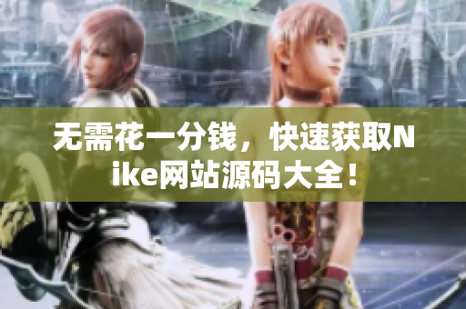无需花一分钱，快速获取Nike网站源码大全！