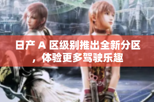 日产 A 区级别推出全新分区，体验更多驾驶乐趣