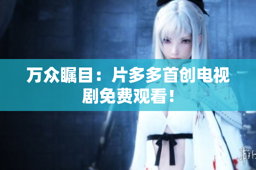 万众瞩目：片多多首创电视剧免费观看！