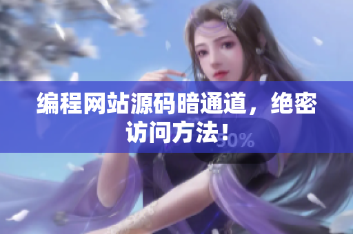 编程网站源码暗通道，绝密访问方法！
