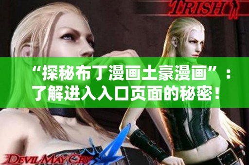 “探秘布丁漫画土豪漫画”：了解进入入口页面的秘密！