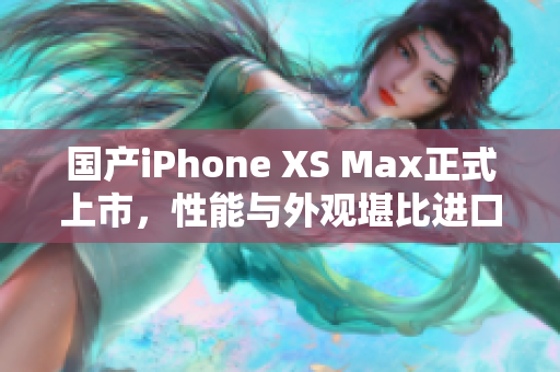 国产iPhone XS Max正式上市，性能与外观堪比进口版