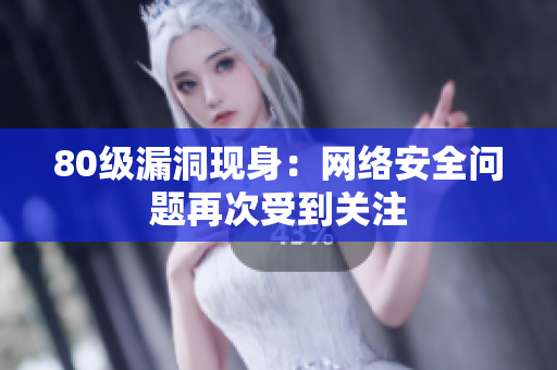 80级漏洞现身：网络安全问题再次受到关注