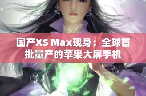 国产XS Max现身：全球首批量产的苹果大屏手机