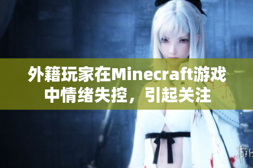 外籍玩家在Minecraft游戏中情绪失控，引起关注