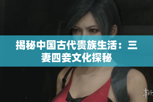 揭秘中国古代贵族生活：三妻四妾文化探秘