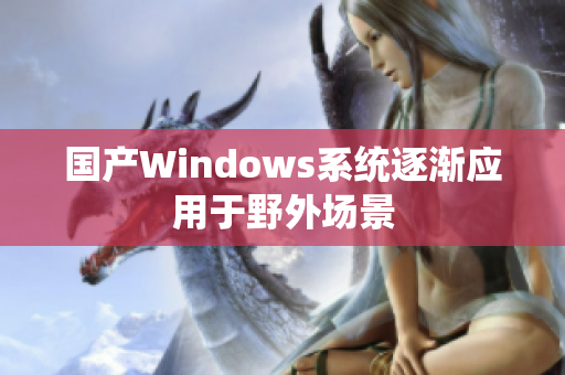 国产Windows系统逐渐应用于野外场景