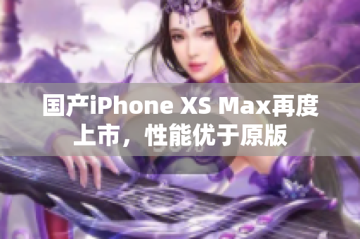 国产iPhone XS Max再度上市，性能优于原版