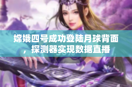 嫦娥四号成功登陆月球背面，探测器实现数据直播