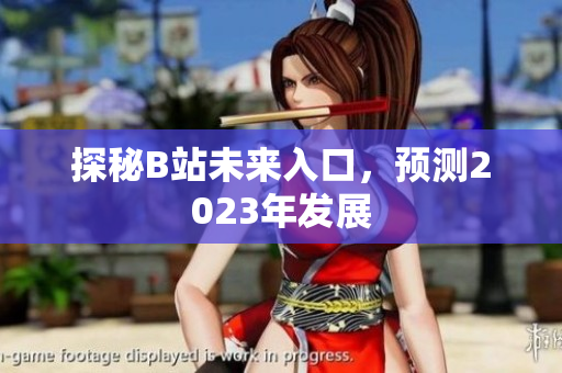 探秘B站未来入口，预测2023年发展