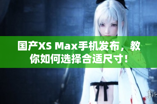 国产XS Max手机发布，教你如何选择合适尺寸！