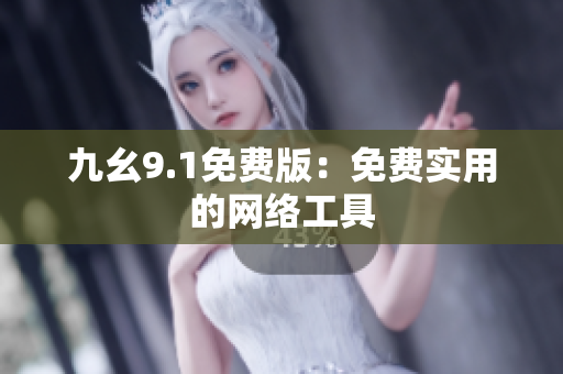九幺9.1免费版：免费实用的网络工具