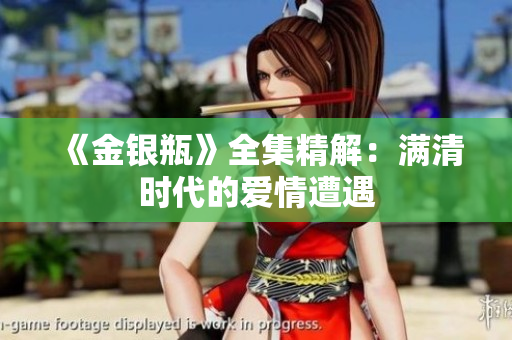 《金银瓶》全集精解：满清时代的爱情遭遇